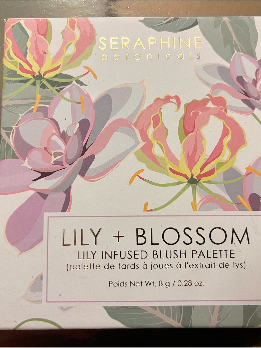 Seraphine Botanicals Lily + Blossom Blush Palette — Pink